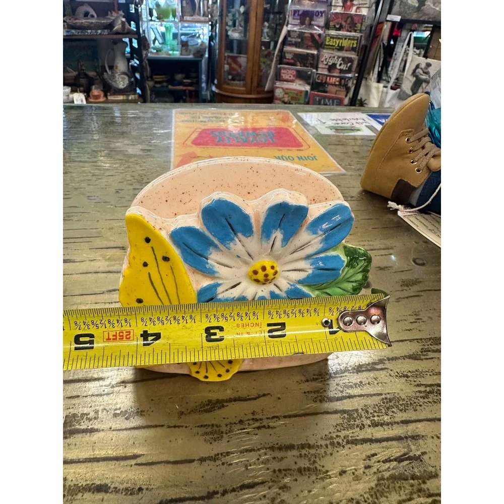 Vintage Butterfly/Flower Napkin Holder